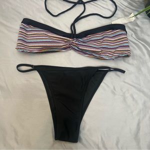 Old Navy Multicolor Bikini Set Swimsuit M/L